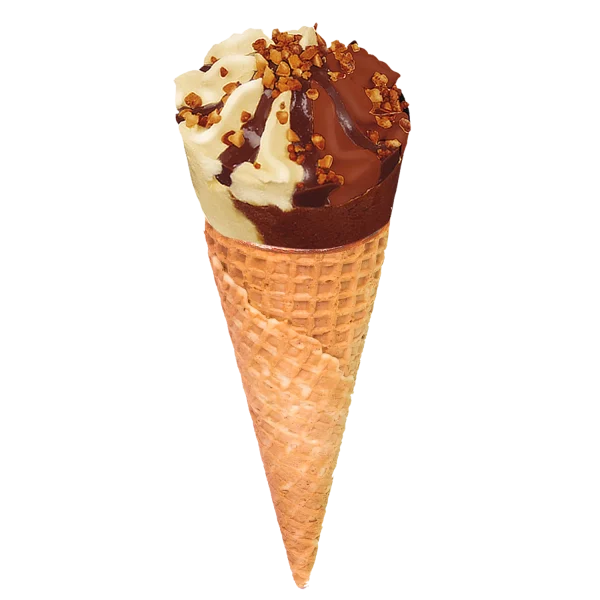 CORNETO VAINILLA Y CHOCOLATE