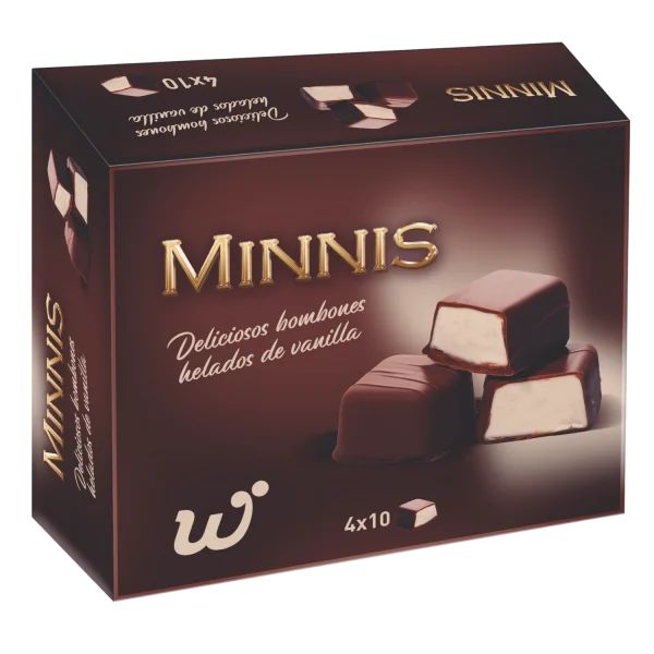 MINNIS, BOMBONES DE VAINILLA