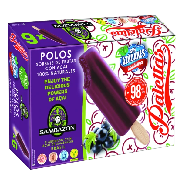 PALETTAS ACAI ECO 6U SIN AZÚCAR