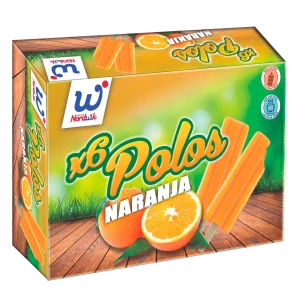 POLOS NARANJA 6 UDS